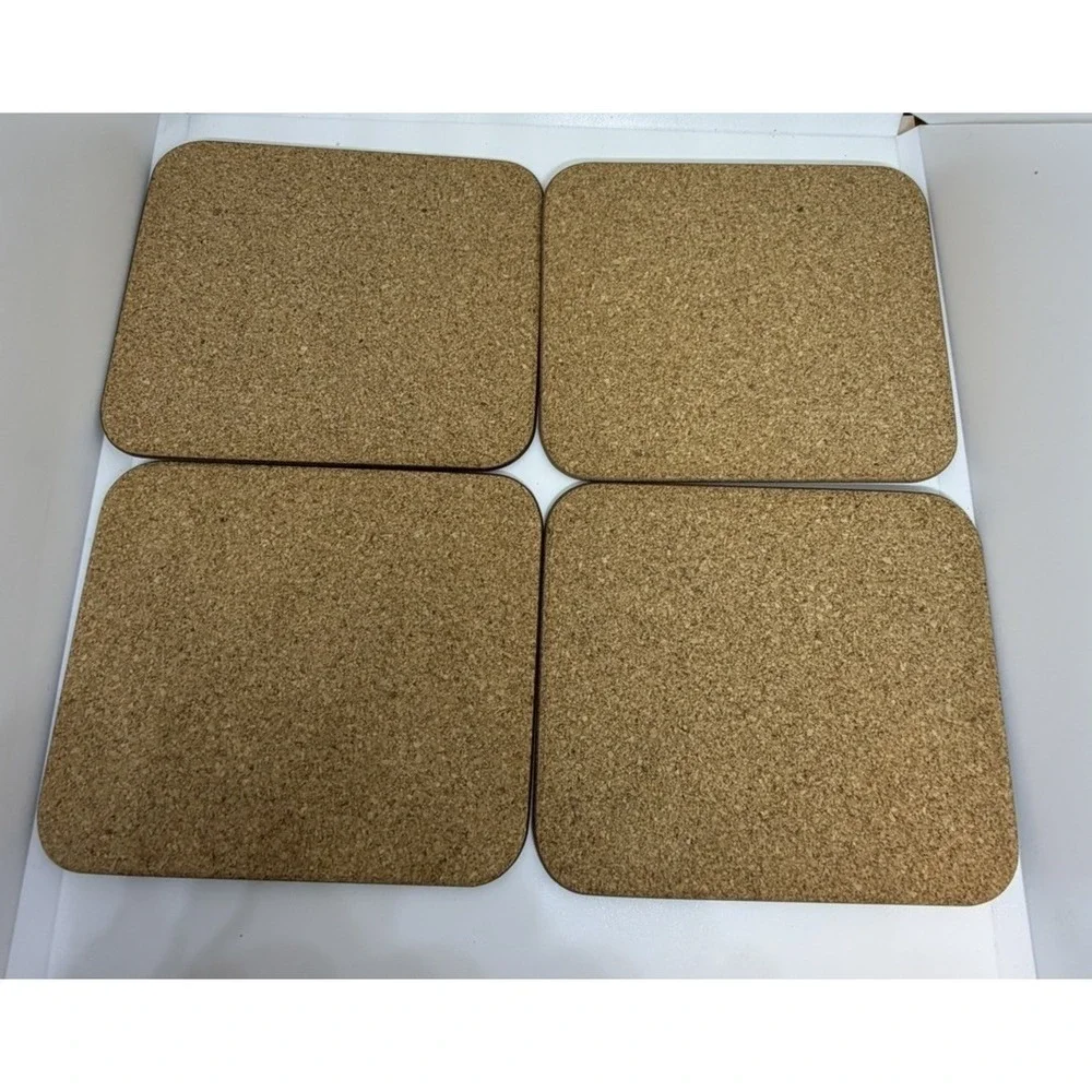 Vtg Jason of New Zealand Set of 6 Quality Cork Coasters BIRDS‎ Original Box